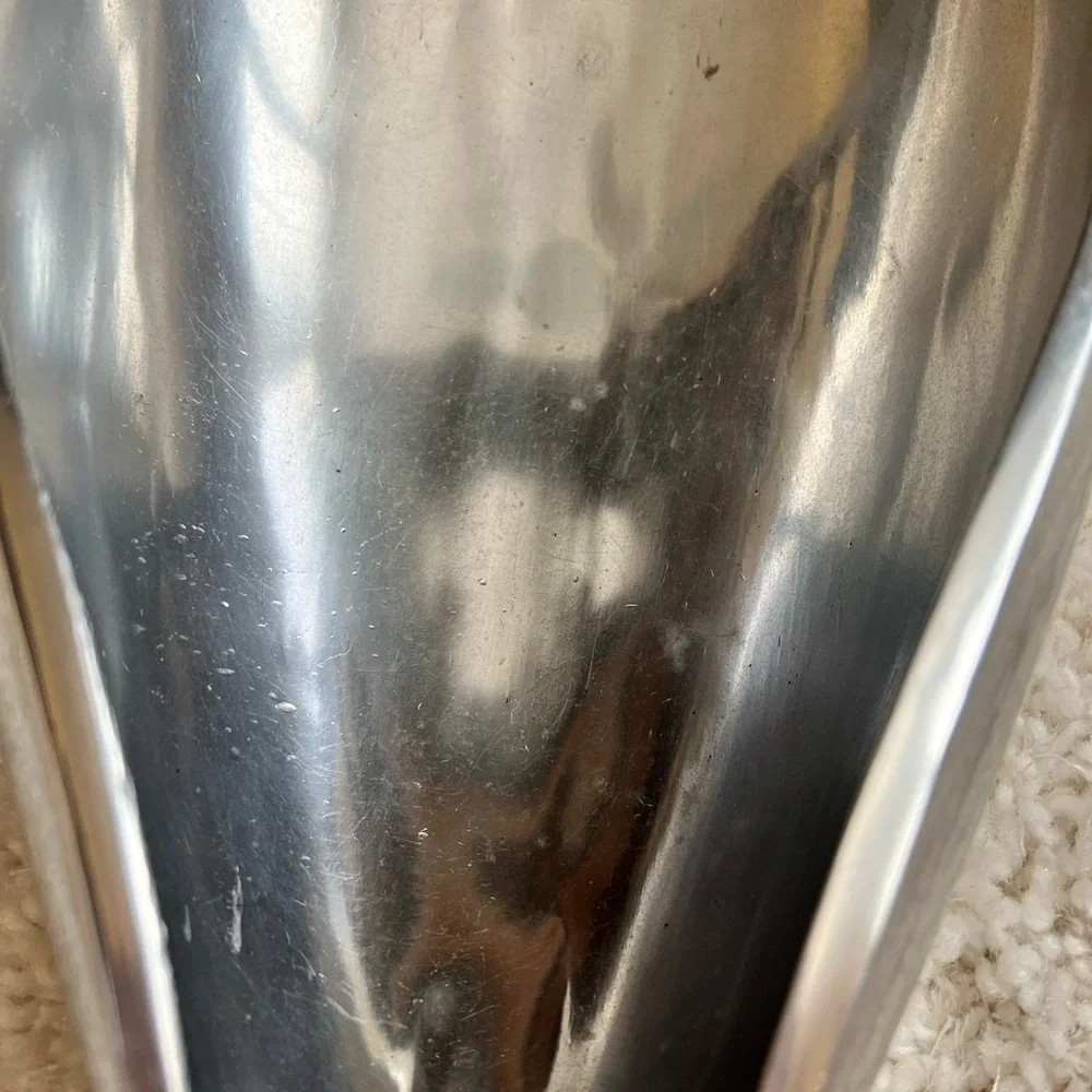Pottery Barn metal decorative bowl